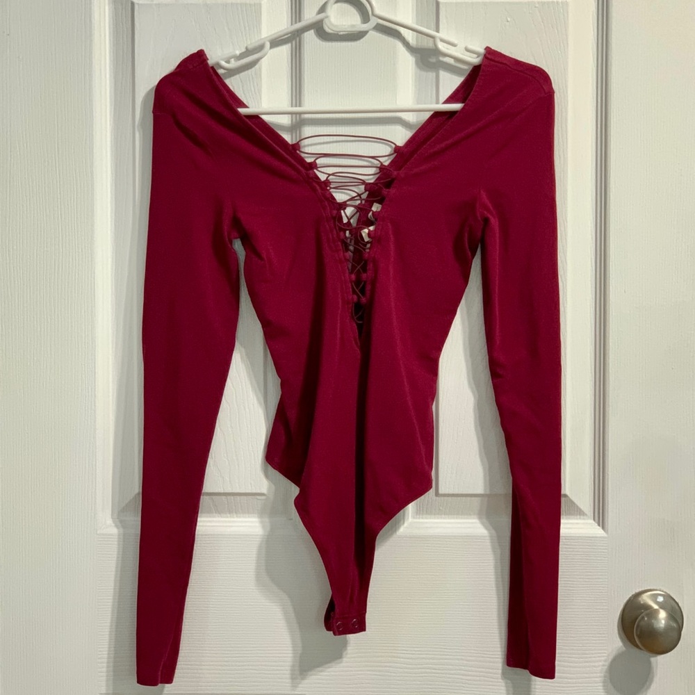 Express One Eleven Thong Bodysuit